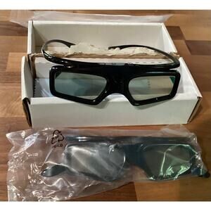 3D Active Shutter Glasses Set of 2 For Toshiba